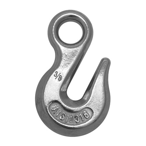Chain Grab Hook Eye 316 Stainless Steel